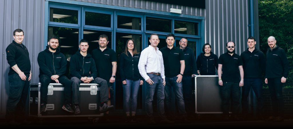 The LUMINOUS Team Outside HQ