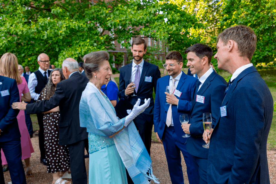 King's Award Ed At St James's Palace