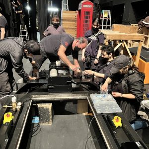 Technicians Checking SFX Equipment